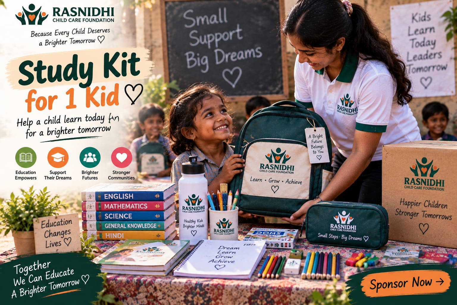 Study Kit for 1 Kid representative visual